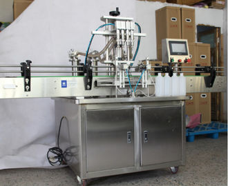 Stainless Steel Automatic Liquid Filling Machine , 500W Edible Oil Filling Machine