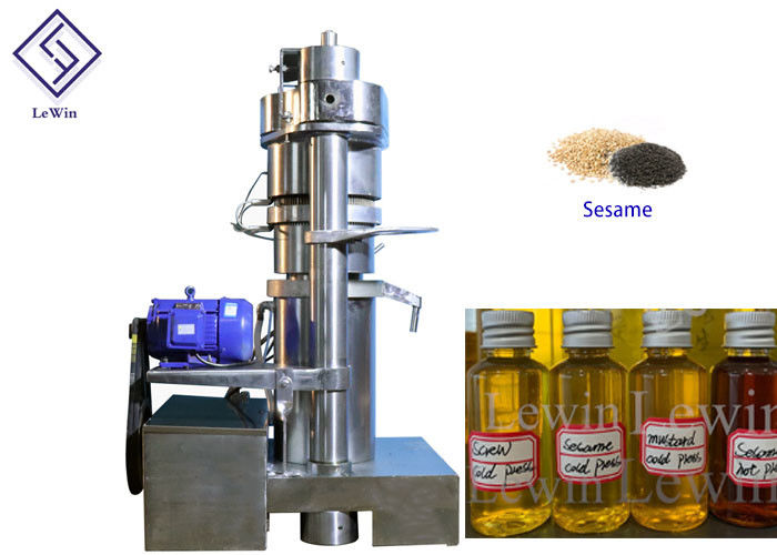 8.5kg / Batch Capacity Industrial Oil Press Machine Simple Operation 924kg Weight