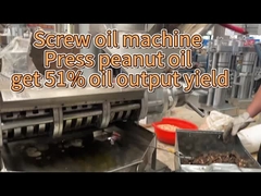 Óleo de amendoim prensado a frio