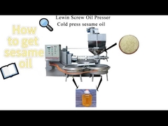 Óleo de gergelim prensado a frio