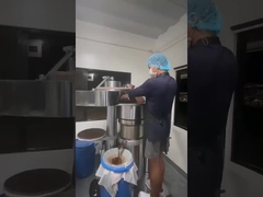 Máquina de extracção de manteiga de cacau