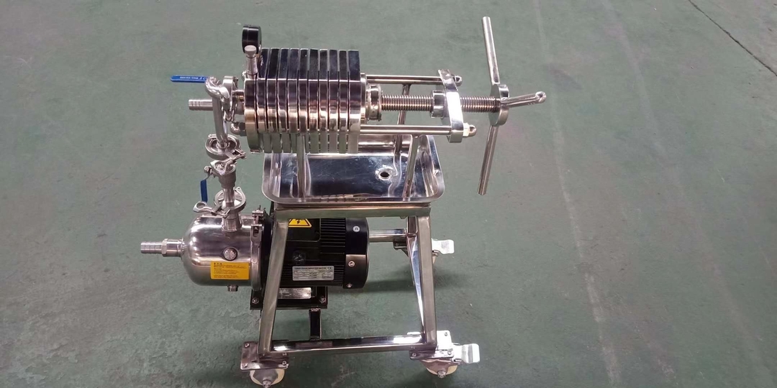 Imprensa de filtro de aço inoxidável do óleo da máquina 150 do filtro de óleo para o tipo pequeno