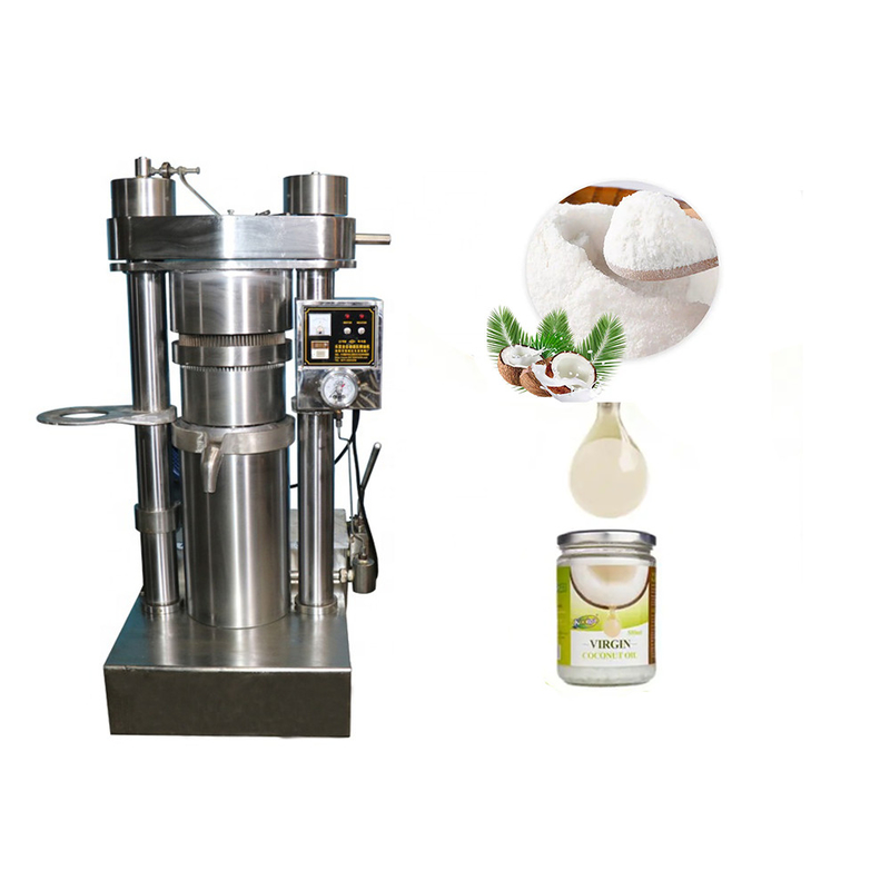 Intervalo de temperatura 0-100C Máquina de extração de óleo de coco para grande produção