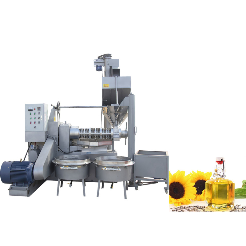 Máquina de prensagem de óleo de gergelim de semente de mostarda 6YL-160 parafuso Com capacidade de 300-600 kg/h