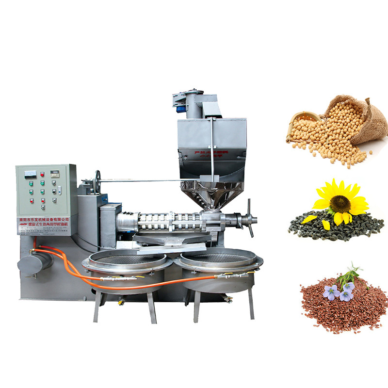 Kg/H industrial da capacidade do material 120 - 160 do aço de liga da máquina da imprensa de óleo do parafuso automático