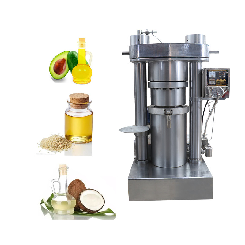 Imprensa de óleo hidráulico do Flaxseed 2,2 do preto de sésamo quilowatts do frio da semente com o MPA 60