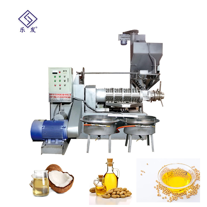 Máquina industrial do óleo de mostarda da máquina da imprensa de óleo do óleo de milho com filtro