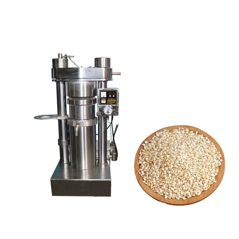 Linha do produto do óleo de sésamo máquina fria hidráulica da imprensa de 230 milímetros para a fábrica
