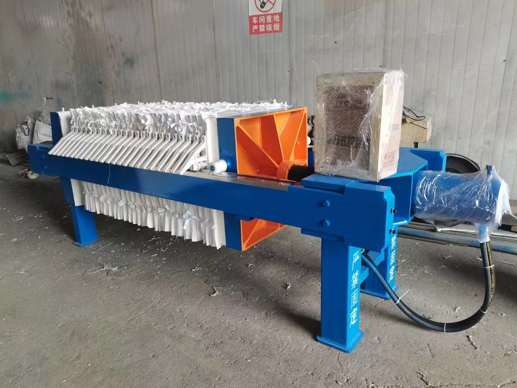 Máquina de filtragem de quadro de placa de grande capacidade para petróleo bruto Máquina comercial de filtragem de líquidos sólidos de precisão