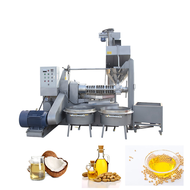 Máquina alta da extração de Rate Screw Moringa Seed Oil do óleo com o alimentador do bolo de óleo
