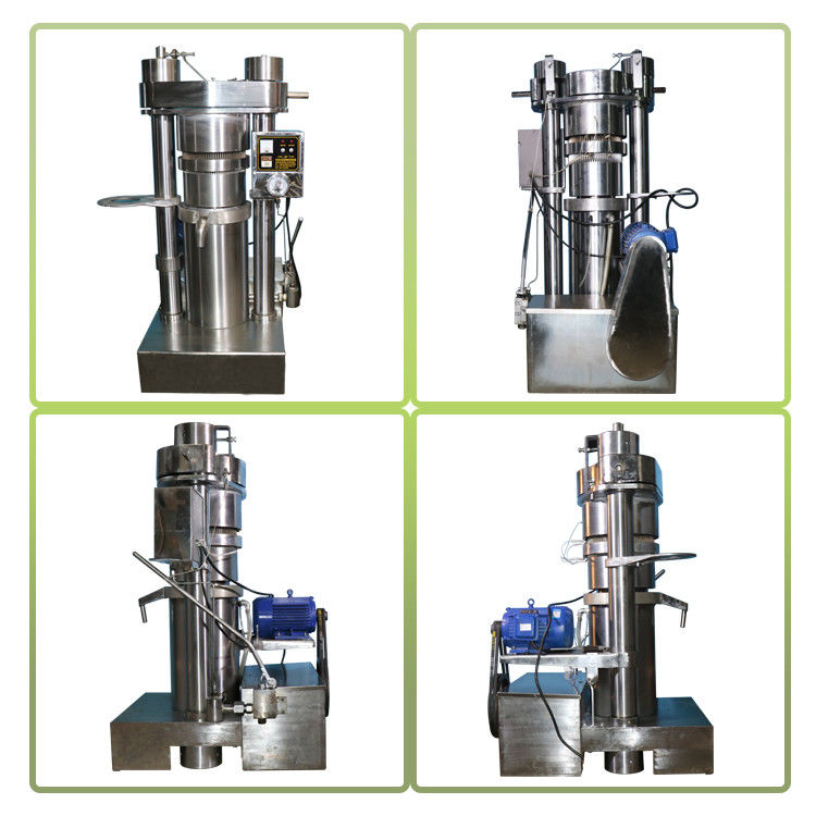90%-95% de rendimento de óleo Maquina de produção de óleo de cozinha de noz com motor de cobre