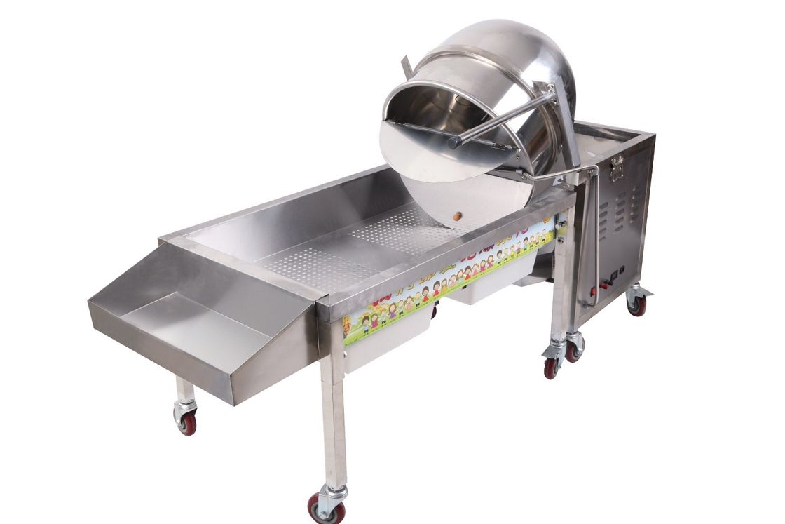 A bola dá forma à pipoca que faz máquina a panela de fazer pipoca esférica 220v do milho de baixo nível de ruído